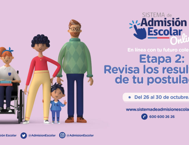 Etapa de resultados Sistema de Admisión