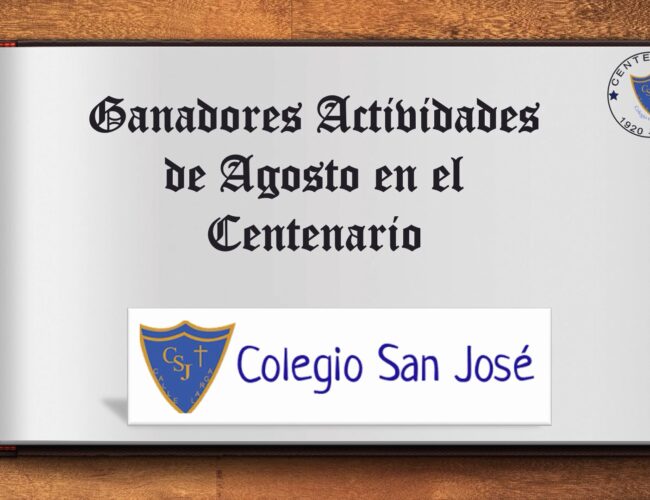 Actividades de Pastoral para el  Centenario Mes de Agosto