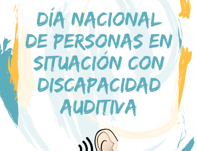 31 DE AGOSTO, DIA NACIONAL DE LAS PERSONAS SORDAS
