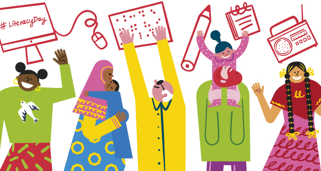 8 de Septiembre Día Internacional de la Alfabetización y Educación de personas Jóvenes y Adultas